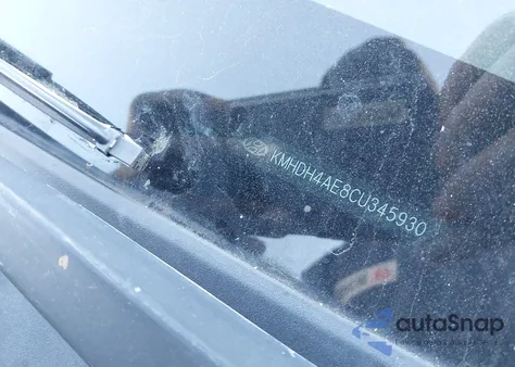 2012 Hyundai Elantra Gls (Ulsan Plant) z USA, uszkodzony, nr VIN KMHDH4AE8CU345930